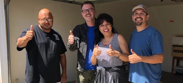 our military moves Los Angeles trusts with a satisfied customer